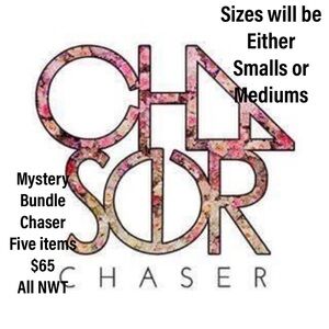 Chaser 5 Pieces size Small/Medium Mystery Box New With Tags or New Without Tags